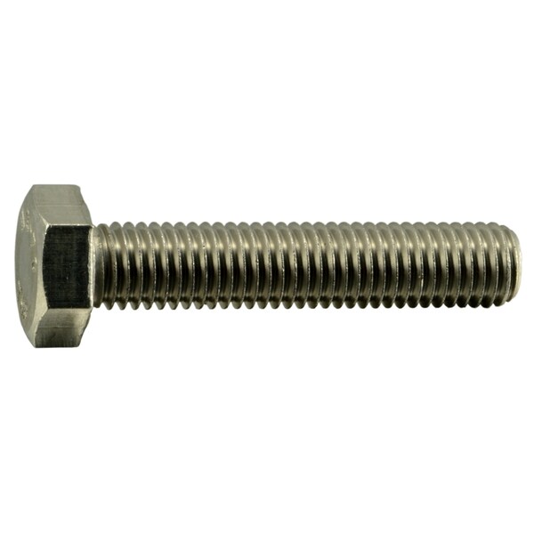 Midwest Fastener A2, M12-1.75 Hex Head Cap Screw, Plain Stainless Steel, 60 mm L, 4 PK 37708 - main